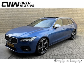 Volvo V90 2.0 D3 R-Design | Panoramadak | Trekhaak elektrisch wegklapbaar | Camera | Pilot assist | Virtueel cockpit | 20 inch velgen | LED | DAB| Apple CarPlay | Navigatie | Head up | Sportstoelen | Dodehoekdetectie | Elektrische achterklep | Volledig onderhouden