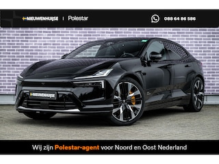 Polestar 4 Long Range Single motor 100 kWh | 22kW lader | Warmtepomp | Nappaleder | Stoelventilatie | Panoramadak | Head-up Display | 360 Graden Camera | Pixel-LED Koplampen | AutoPilot | Stoelverwarming voor en achter | Elektrische Achterklep | Google Navigatie | Apple Carplay | Android Auto