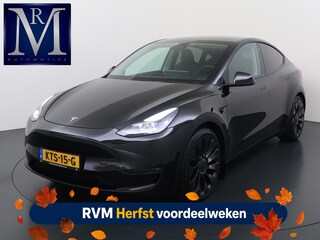 Tesla Model Y Performance AWD 75 kWh SOH 95% | 21 INCH TURBINE VELGEN| TESLA FABRIEKSGARANTIE T/M 01-2027 of 80.000KM!| RESTERENDE FABRIEKSGARANTIE OP DE HOOGVOLTACCU + AANDRIJFLIJN T/M 01-2031 of 192.000KM!