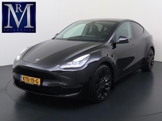 Tesla Model Y Performance AWD 75 kWh SOH 95% | 21 INCH TURBINE VELGEN| TESLA FABRIEKSGARANTIE T/M 01-2027 of 80.000KM!| RESTERENDE FABRIEKSGARANTIE OP DE HOOGVOLTACCU + AANDRIJFLIJN T/M 01-2031 of 192.000KM!
