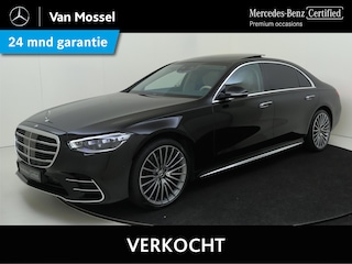 Mercedes-Benz S-klasse 580 4MATIC Lang AMG Line V8/ Panoramadak/ 21 inch/ First Class/ Achterasbesturing/ Aug. Reality Head Up