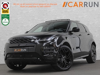 Land Rover Range Rover Evoque P300e AWD R-Dynamic HSE | Panorama | 360 Camera | Leder | Memory | Digitale-Cockpit | Keyless-Entry | Meridian-Sound | Stuurverwarming | Getint Glas | Black-Optic | 20 inch | Stand-Clima | Dodehoek | Lane Assist | Camera-Spiegel |