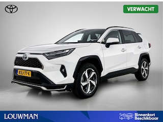 Toyota RAV4 2.5 Plug-in Hybrid AWD Dynamic + | Dodehoek detectie | Head-up Display | Stoel+stuurverwarming | Elektrische Achterklep | Parkeersensoren voor+achter | Draadloze telefoonlader | Navigatie | Apple CarPlay/Android Auto | Cruis