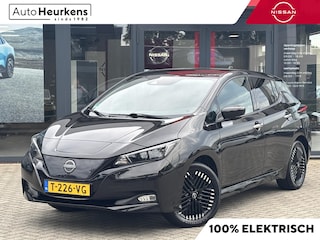 Nissan Leaf e+ N-Connecta 62 kWh | Automaat | 1e eigenaar | LED koplampen | Stoelverwarming | Trekhaak | Rijbereik 385 km WLTP |