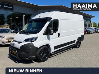 Citroën Jumper 2.2 BlueHDi 140 S&S L2H2 3.5t | Adaptieve Cruise control | Achteruitrijcamera | Climate control  | Navigatie | 3 persoons | Side steps | Lichtmetalen velgen black | Pushbar