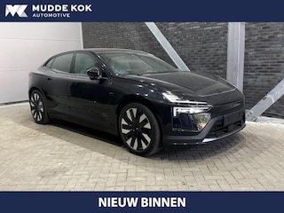 Polestar 4 Long Range Single motor Plus 100 kWh | ACC | Pilot Pack | Panoramadak | 360° Camera | Head-Up | Warmtepomp | Stoel+Stuurverwarming | 21 inch
