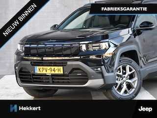 Jeep Compass First Edition 1.2 e-Hybrid 145pk Automaat PANO | 18''LM | ADAPT. CC | DODE HOEK | 360° CAM. | NAVI | DAB