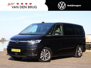 Volkswagen Multivan 1.4 eHybrid 150pk L2 Bulli Edition | 7-Pers. | Navigatie | ACC | ECC | LED | Panorama dak | Camera | App connect | Stoel en stuurverwarming | Side Assist | Elektrische Schuifdeuren |Elektrische achterklep | Alarm | DAB+ | PDC | 18" LM velgen |