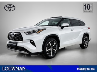 Toyota Highlander 2.5 AWD Hybrid Premium | 7 Personenauto | Full option | Panoramadak | JBL | Head-Up | Stoelventilatie | Stoel+Stuurverwarming |  360+Camera binnenspiegel | Dodehoek detectie | Elektrische achterklep | Navigatie | C