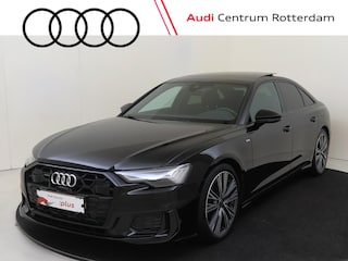 Audi A6 Limousine 50 TFSI e quattro S edition Competition | SoH 89% | Panoramadak | 360 camera | Bestuurderstoel met memory | Bang & Olufsen | Adaptieve cruise control | Navigatie Plus | Sfeerverlichting |