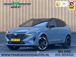 Nissan Qashqai 1.5 e-Power N-Design | Apple Carplay | Dynamische knipperlichten | Panoramadak | 360 Camera | Airco | Sfeerverlichting | Keyless |