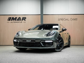 Porsche Panamera Sport Turismo 2.9 4 E-Hybrid Aventurijn groen / Keramische remschijven / BOSE / 18-way stoelen / Soft-close