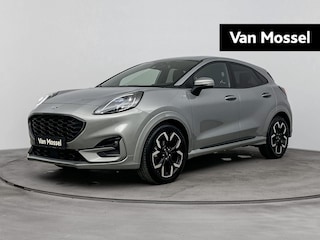 Ford Puma 1.0 EcoBoost Hybrid ST-Line X | Apple Carplay/Android Auto | Navigatie | LED-Verlichting | Virtual Cockpit | Parkeersensoren Achter | 18" LMV | Privacy Glass | Draadloze Smartphonelader |