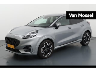 Ford Puma 1.0 EcoBoost Hybrid ST-Line X | Apple Carplay/Android Auto | Navigatie | LED-Verlichting | Virtual Cockpit | Parkeersensoren Achter | 18" LMV | Privacy Glass | Draadloze Smartphonelader |