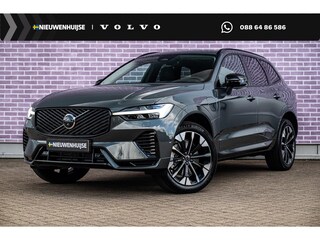 Volvo XC60 2.0 T6 Plug-in hybrid AWD Ultra Dark | Luchtvering | Trekhaak | Head Up Display | Adaptieve Cruise Control | 360 Camera | Donker Glas |