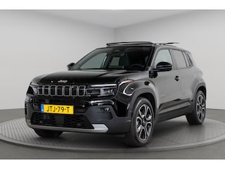 Jeep Avenger Summit 54 kWh | Tot 8 Jaar Garantie | SOH 98% | Warmtepomp | Schuif-Kanteldak | Navigatie | Camera | Stoelverwarming | Elektrsische Achterklep |