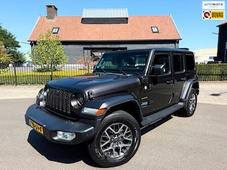 Jeep Wrangler UNLIMITED Jeep Wrangler 380 Unlimited/Sahara 2.0 PHEV Softtop AWD 4x4 Leer Navi Led-Xenon