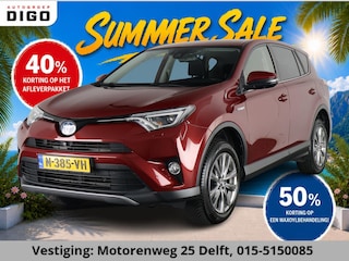 Toyota RAV4 2.5 HYBRID AWD DYNAMIC GARANTIE 4-2029! TREKHAAK . PARKEERSENSOREN VOOR & ACHTER . STOEL/STUUR VERWARMING .