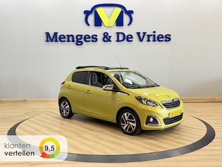 Peugeot 108 1.0 e-VTi Allure TOP! Airco ECC | Camera | Open dak | Keyless | 15" velgen | Apple Carplay | NL auto | Isofix | NAP |