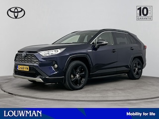 Toyota RAV4 2.5 Hybrid AWD Bi-Tone Innovation Pack | Dealer Onderhouden | Trekhaak - 1650KG Trekgewicht | JBL | 360 camera+Camera functie binnenspiegel | Dodehoek detectie | Elektrische achterklep | Navigatie | Apple CarPlay/Android Auto | Cr