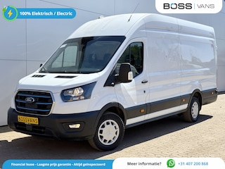 Ford Transit 68kWh 184PK L4H3 Elektrisch 317km WLTP 98.1% (SOH) BEV Snelladen Carplay Climate control Cruise control Navigatie 360° Camera Stoelverwarming Parkeersensoren v+a