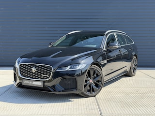 Jaguar XF Sportbrake 2.0 P250 R-Dynamic Black | Leder | Memory Stoelen | Dode hoek | Camera | Top staat!