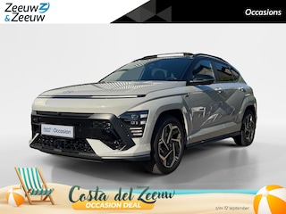 Hyundai Kona 1.6 GDI HEV N Line Sky | schuif-/kanteldak | Navi | Clima | 360 Camera | All Season banden | Stoel-/stuurverwarming | Elektrische achterklep