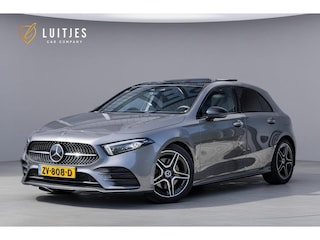 Mercedes-Benz A-klasse 220 190pk AMG Premium Plus |Burmester|Pano|Sfeerverl.|Leder|Stoelmemo|Camera|ACC|HuD|Multi-Beam
