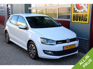 Volkswagen Polo 1.0 BlueMotion Edition O.a. Navi, Camera,Acc, Pdc, Carplay, Stoelverwarming, Etc... Rijklaar! All-in prijs!