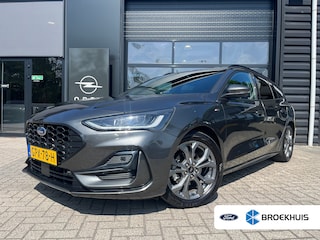 Ford Focus Wagon 1.0 155PK AUTOMAAT EcoBoost Hybrid ST Line | NAVIGATIE+ APPLE CARPLAY ANDROID AUTO| STOEL, STUUR & VOORRUITVERWARMING| PARKEERSENSOREN V+A| LED KOPLAMPEN| CRUISE CONTROL|