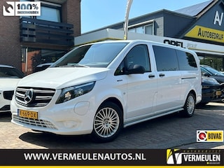 Mercedes-Benz Vito eVito XL 205PK PRO 9-Pers + 17"/ Navi/ Clima/ Cruise/ Leder/ Camera/ Privacy Glass/ Stoelverwarming/ NL auto