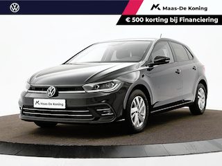 Volkswagen Polo 1.0 TSI 95pk DSG Style · Camera · Apple/Android Car Play · Stoelverwarming · IQ.Light · 15'' Inch ·