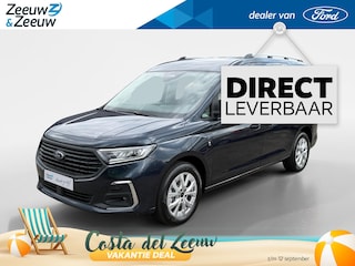 Ford Transit Connect Tourneo Connect PHEV L2 Titanium 7p. | Uit Voorraad Leverbaar | Geel Kenteken | Automaat | Trekhaak | AGR Gecertificeerde Voorstoelen | Achteruitrijcamera | Winter Pakket | Adaptieve Cruise Control