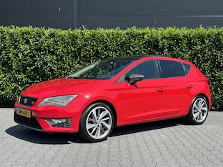 Seat Leon 1.4 TSI FR NIEUW MODEL, LEDER, PANORAMADAK, NAVI, ECC-AIRCO, CRUISE, LED, PDC V+A
