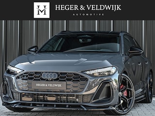 Audi A5 Avant 2.0 e-hybrid quattro S edition Competition | Nimbus grey | 367pk | S-Seats | Panoramadak | B&O Sound | Head-Up | 360 Camera | Adaptive Cruise | Trekhaak | Passagiers display |