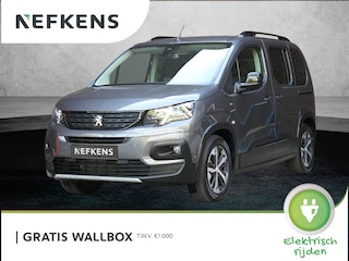 Peugeot Rifter GT 50kWh 136pk | Accu 93% | Trekhaak | Navigatie | Dodehoekbewaking