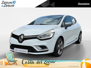 Renault Clio 90PK TCe GT-line | Lichtmetalen Velgen | Panoramadak | Parkeersensoren | Climate Control | Sportstoelen | Cruise Control | Full LED | Navi | Bluetooth | Armsteun | Keyless Entry |