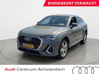 Audi Q3 35 TFSI S Edition 150pk | Parkeer pakket | Apple Carplay/Android Auto | Climate control | Full-LED koplampen | Navigatiesysteem full map + hard disk | S Line exterieur en interieur | Lichtmetalen velgen 10-spaaks 19" | Voorstoelen verwarmd