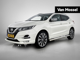 Nissan Qashqai 1.3 DIG-T Tekna + | Automaat | Trekhaak | LED | Panoramadak | PDC + Camera | Leer | Bose Audio | Stoelverwarming |