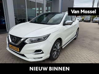 Nissan Qashqai 1.3 DIG-T Tekna + | Automaat | Trekhaak | LED | Panoramadak | PDC + Camera | Leer | Bose Audio | Stoelverwarming |