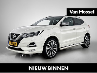 Nissan Qashqai 1.3 DIG-T Tekna + | Automaat | Trekhaak | LED | Panoramadak | PDC + Camera | Leer | Bose Audio | Stoelverwarming |