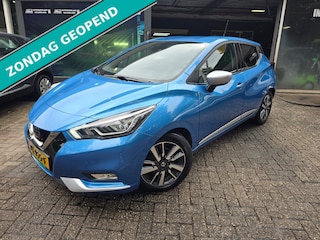 Nissan Micra 0.9 IG-T Tekna | 1E EIGENAAR | 3/6 OF 12 MND GARANTIE | LEDER | CAMERA | NAVI | NIEUWE APK |