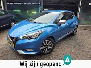 Nissan Micra 0.9 IG-T Tekna | 1E EIGENAAR | 3/6 OF 12 MND GARANTIE | LEDER | CAMERA | NAVI | NIEUWE APK |