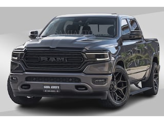 Dodge Ram LIMITED 5.7 V8 402PK | HUD | 4PL WHEELS | LUCHTVERING |OPEN UILAAT KLEP | BOM VOL | GRANITE CRYSTAL | DC | CREW CAB | DUBBELE CABINE | 5 PERSOONS GRIJSKENTEKEN | EERSTE EIGENAAR | TOP STAAT 44000 KM |