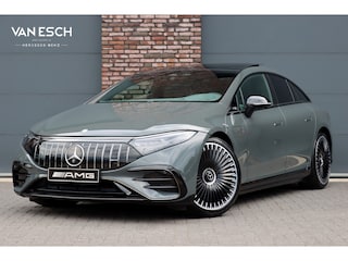 Mercedes-Benz EQS AMG 53 4MATIC+ 108 kWh | Manufaktur | Keramisch | Achterasbesturing | Hyperscreen | Carbon | HUD | Massage | Verwarmd Stuurwiel | Stoelventilatie | Luchtvering |