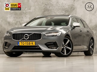 Volvo V90 2.0 T4 R-Design Automaat 190Pk (PANORAMADAK, HARMAN/KARDON, MEMORY SEATS, APPLE CARPLAY, CAMERA, STOELVERWARMING, LEDER, NIEUWE APK, NIEUWSTAAT)