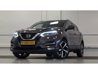 Nissan Qashqai 1.3 DIG-T Tekna + 360 Camera Stoel massage Navi 19"LM velgen