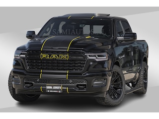 Dodge Ram Limited Night H.O 540HP 706Nm | Massage + Full Option | De Meest Luxe en Volle Pick-Up in zijn Klasse | Comfortabele Dubbele Cabine met Royale 5 Zitplaatsen | BPM vrij | Nu Leverbaar uit Voorraad | Voorraad Nr 2328 -  5157 | De specialist in Amerikaanse pick‑ups in Nederland en Europa.