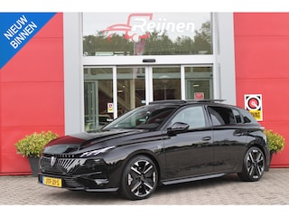 Peugeot 308 1.2 Hybrid 145PK AUTOMAAT GT PACK | PANORAMA SCHUIF/KANTEL DAK | AFNEEMBARE TREKHAAK | SENSATION PACK: FOCAL HIFI SYSTEM MET 10 SPEAKERS/DRAADLOZE TELEFOONLADER | 360 VISION & DRIVE ASSIST PLUS PACK: ACHTERUITRIJCAMERA 360° VISEOPARK (4-CAMERA'S)/PARKEERHULP VOOR + ACHTER/ANTIDIEFSTAL ALARM/3-D INSTRUMENTENPANEEL/CLEAN CABIN | ALCANTARA EXECUTIVE PACK: BEKLEDING ALCANTARA/KUNSTLEDER INCL. ELEKTRISCH VERSTELBARE AGR STOEL MET GEHEUGENFUNCTIE/VERWARMBARE VOORSTOELEN/MASSAGE FUNCTIE OP BEIDE VOORSTOELEN |  18" LICHTMETALEN VELGEN | NAVIGATIE | LED MATRIX KOPLAMPEN | KEYLESS ENTRY/START | GELAAGDE VOORPORTIERRUITEN | SFEER VERLICHTING | DRAADLOZE APPLE CARPLAY/ANDROID AUTO | VERLICHT LOGO | DODEHOEK DETECTIE |