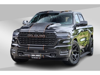 Dodge Ram LIMITED SPORT H.O 540 PK | Massage + Full Option | De Meest Luxe en Volle Pick-Up in zijn Klasse | Comfortabele Dubbele Cabine met Royale 5 Zitplaatsen | BPM vrij | Nu Leverbaar uit Voorraad | Voorraad Nr 2355 - 5149 | De specialist in Amerikaanse pick‑ups in Nederland en Europa.